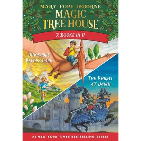 Magic Tree House 2-In-1 Bindup: Dinosaurs Before Dark/The Knight at Dawn -- Mary - Picture 1 of 1
